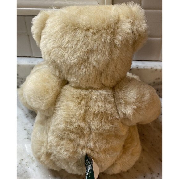 Vermont Teddy Bear Co. Blonde Jointed Teddy Bear Stuffed Animal Plush 15" USA - Picture 2 of 5